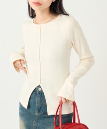 【Robert P. Miller】パネルリブ スリット プルオーバー RM254-2247