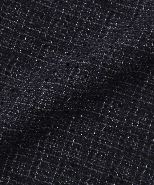 セール】DAIRIKU / ダイリク Big-Sleeve Tucked Tweed Coat（ステン