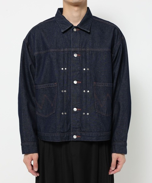 HARE Wranglerコラボ デニムジャケット Sサイズ 希少残りわずか HARE（ハレ） デニムジャケット gジャン 「Wrangler×HARE SET UP対応