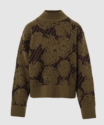 DRIES VAN NOTEN フラワー アシンメトリー変形ニット DRIES VAN NOTEN フラワー アシンメトリー変形ニット 【公式通販】