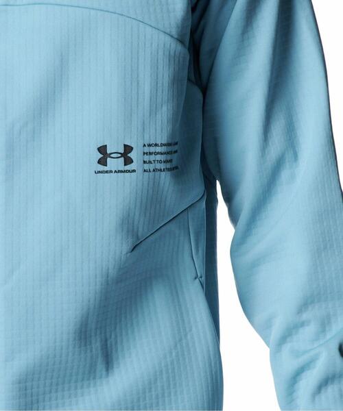 UNDER ARMOUR(アンダーアーマー)の「UAウインターニット 3レイヤー フルジップ フーディー(トレーニング/メンズ)(その他アウター・メンズ・ダークネイビー・L/2XL/S/XL/3XL/M)」の7枚目の写真