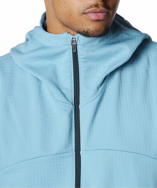 UNDER ARMOUR(アンダーアーマー)の「UAウインターニット 3レイヤー フルジップ フーディー(トレーニング/メンズ)(その他アウター・メンズ・ダークネイビー・L/2XL/S/XL/3XL/M)」の8枚目の写真