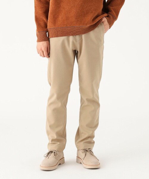 B:MING by BEAMS(ビーミングバイビームス)の「ウォーム スリム チノ パンツ<暖パン>(その他パンツ・メンズ・ブラック/チャコールグレー/ベージュ・S/M/L/XL)」の3枚目の写真