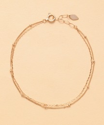 Viju gold（ビジューゴールド）の「【Viju GOLD】 10金 アクセサリー Celesta-Breaclet レディース ブレスレット（ブレスレット）」