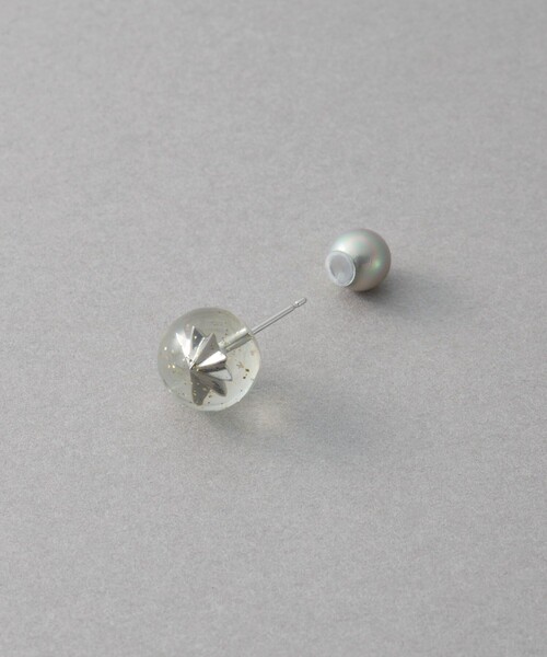 オーナメントピアス] スノードーム（ピアス（片耳用））｜ete（エテ