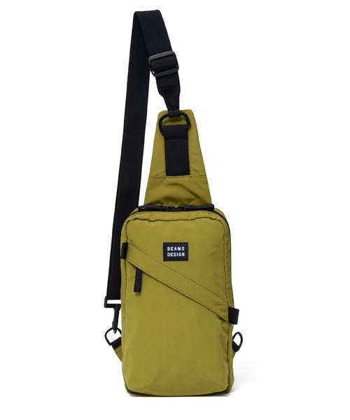 BEAMS DESIGN(ビームス デザイン)の「BEAMSDESIGN(ビームスデザイン)Diagonal 縦型ボディバッグ(ボディバッグ/ウエストポーチ・メンズ・ブラック/カーキ/オリーブ/ネイビー・FREE)」の3枚目の写真
