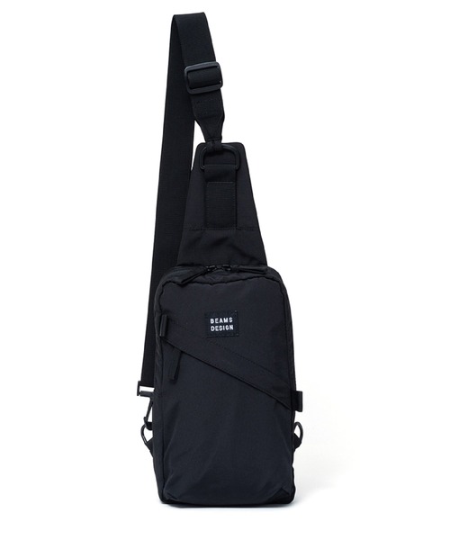 BEAMS DESIGN(ビームス デザイン)の「BEAMSDESIGN(ビームスデザイン)Diagonal 縦型ボディバッグ(ボディバッグ/ウエストポーチ・メンズ・ブラック/カーキ/オリーブ/ネイビー・FREE)」の1枚目の写真