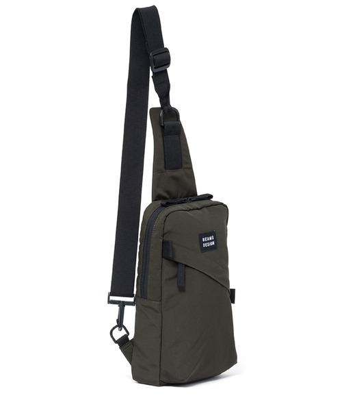 BEAMS DESIGN(ビームス デザイン)の「BEAMSDESIGN(ビームスデザイン)Diagonal 縦型ボディバッグ(ボディバッグ/ウエストポーチ・メンズ・ブラック/カーキ/オリーブ/ネイビー・FREE)」の16枚目の写真