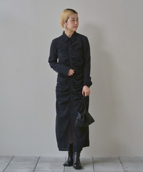 Wool Gather Shirtsdress（ワンピース）｜TODAYFUL（トゥデイフル）の