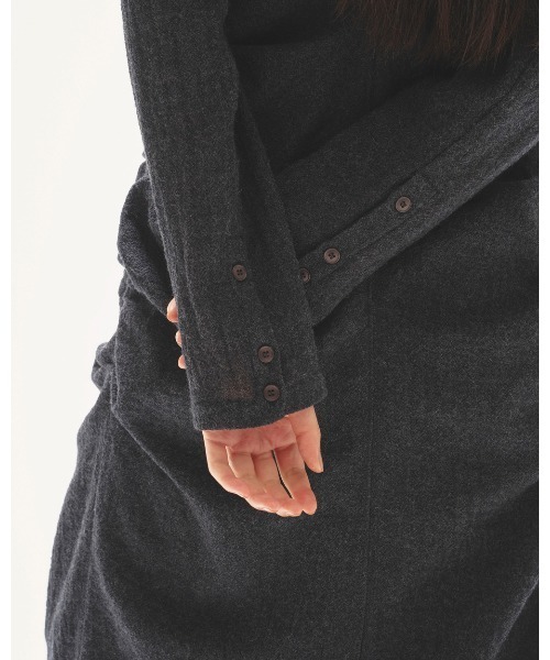 Wool Gather Shirtsdress（ワンピース）｜TODAYFUL（トゥデイフル）の