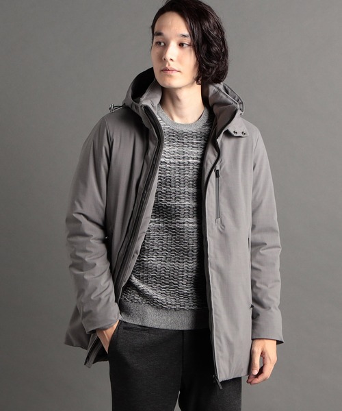 MONSIEUR NICOLE（ムッシュニコル）の「テクニカルダウン フーデッドブルゾン（その他アウター・メンズ・ネイビー/ブラック/グレー・MEDIUM/LARGE/X-LARGE）」の3枚目の写真