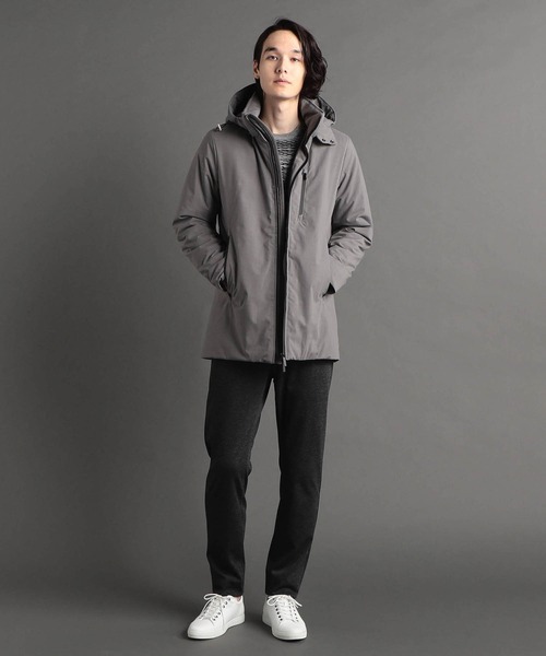 MONSIEUR NICOLE（ムッシュニコル）の「テクニカルダウン フーデッドブルゾン（その他アウター・メンズ・ネイビー/ブラック/グレー・MEDIUM/LARGE/X-LARGE）」の4枚目の写真