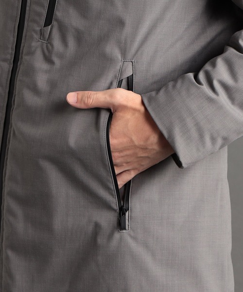 MONSIEUR NICOLE（ムッシュニコル）の「テクニカルダウン フーデッドブルゾン（その他アウター・メンズ・ネイビー/ブラック/グレー・MEDIUM/LARGE/X-LARGE）」の15枚目の写真