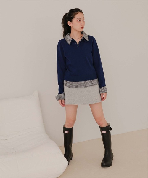 miette（ミエット）の「ダンボールミニスカート（スカート・レディース・ブラック/グレー/ブラウン・L/M/S）」の17枚目の写真