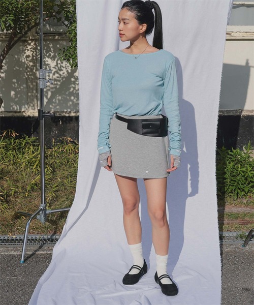miette（ミエット）の「ダンボールミニスカート（スカート・レディース・ブラック/グレー/ブラウン・L/M/S）」の15枚目の写真