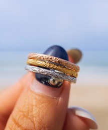 IRIEBEACH（アイリービーチ）の「Barrel ring 2mm【ピンキーサイズ有】/【ハワイアンジュエリー】【サージカルステンレス】【金属アレルギー対応】【IRIEBEACH / アイリービーチ】つけっぱなしOK（リング）」