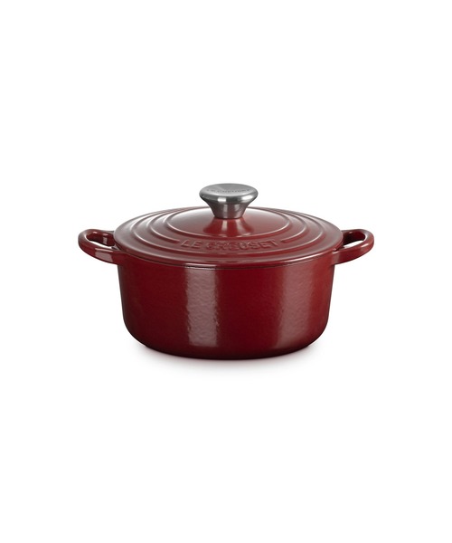 【美品】LE CREUSET　ココット ロンド スピナッチ　18cm Amazon | 【Le Creuset】 シグニチャー ココット・ロンド 18cm レッド