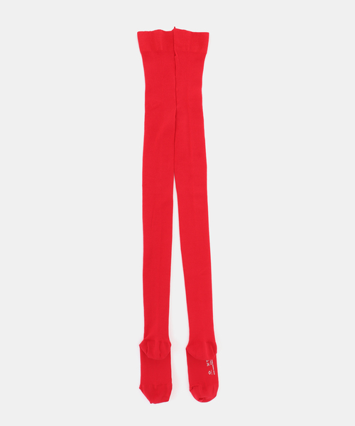 Spick & Span(スピックアンドスパン)の「MARCOMONDE/マルコモンド cotton ribbed tights(タイツ/ストッキング・レディース・レッド・FREE)」の3枚目の写真