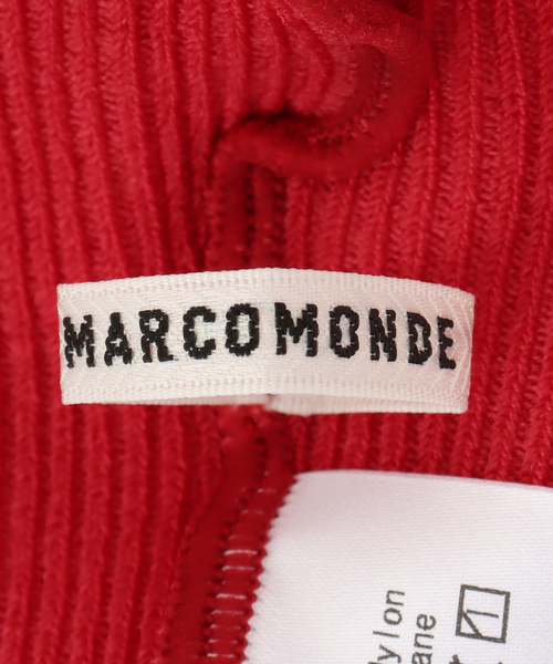 Spick & Span(スピックアンドスパン)の「MARCOMONDE/マルコモンド cotton ribbed tights(タイツ/ストッキング・レディース・レッド・FREE)」の8枚目の写真