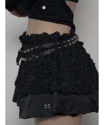 SETUP-EXE（セットアップイーエックスイー）の「STUDDED DOUBLE BELT / BLACK（ベルト）」