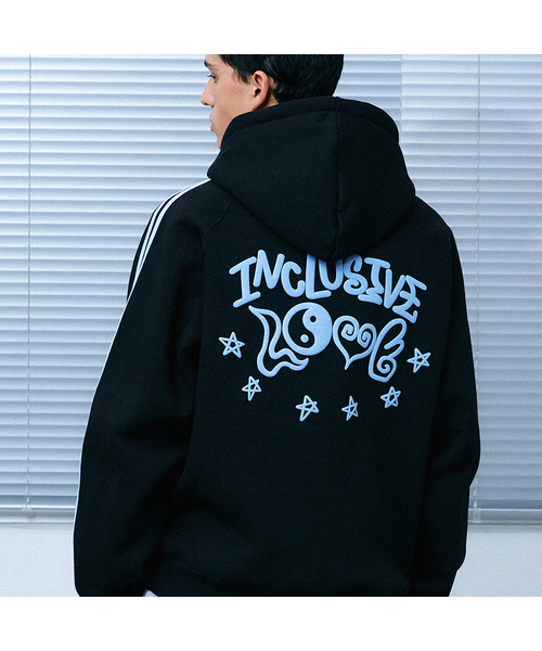 GAKKAI UNIONS(ガッカイユニオンズ)の「オールラブトラックフードパーカー ブラック(パーカー・レディース・その他・MEDIUM/LARGE/X-LARGE/SMALL)」の1枚目の写真