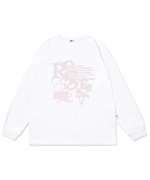 ESCAPEFROM(エスケープフロム)の「ヴィンテージローズプリントロングスリーブホワイト(Tシャツ/カットソー・レディース・その他・LARGE/MEDIUM/SMALL)」の1枚目の写真