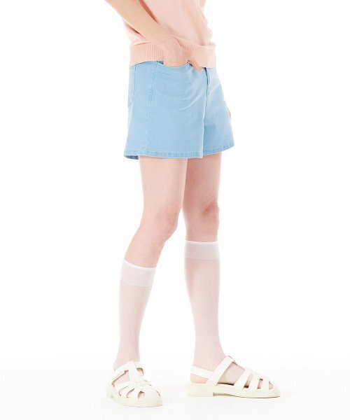 CHASECULT（チェイスカルト）の「レディース Lトーン ハイライズ 4部 デニムパンツ-CCRG2672E0D（その他パンツ・レディース・ブルー・67/70/76）」の2枚目の写真