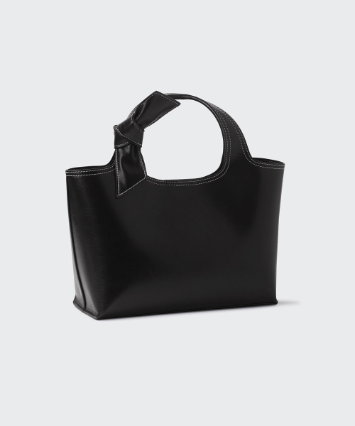 MUSINSA STANDARD WOMAN（ムシンサスタンダードウーマン）の「ウィメンズボウバスケットトートバッグ[ブラック]（トートバッグ・レディース・その他・FREE）」の5枚目の写真