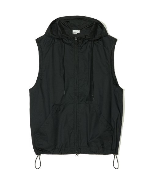 PARTIMENTO(パルティメント)の「シアーフードベストブラック(ベスト・レディース・その他・SMALL/MEDIUM/LARGE)」の1枚目の写真