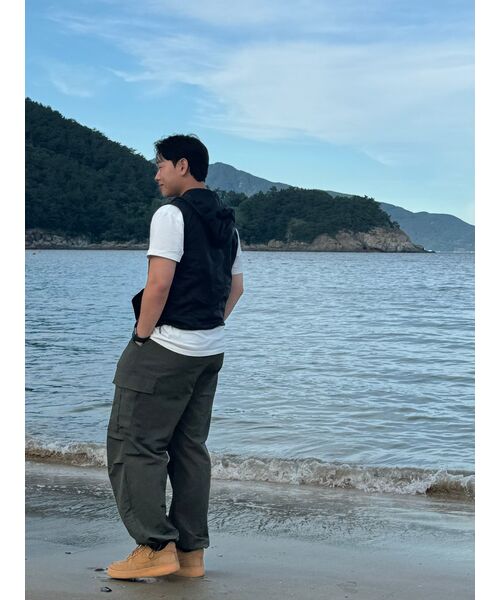 PARTIMENTO(パルティメント)の「シアーフードベストブラック(ベスト・レディース・その他・SMALL/MEDIUM/LARGE)」の14枚目の写真