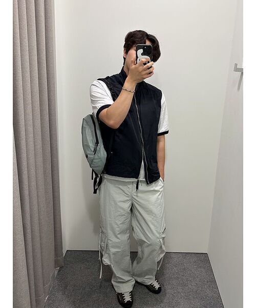 PARTIMENTO(パルティメント)の「シアーフードベストブラック(ベスト・レディース・その他・SMALL/MEDIUM/LARGE)」の18枚目の写真