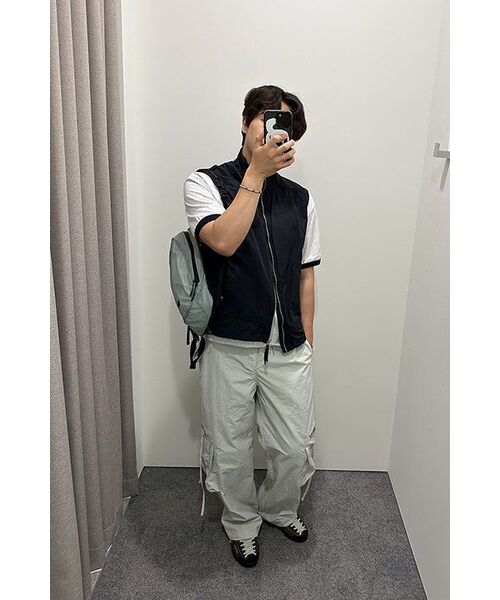 PARTIMENTO(パルティメント)の「シアーフードベストブラック(ベスト・レディース・その他・SMALL/MEDIUM/LARGE)」の20枚目の写真