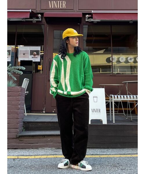 MUSINSA STANDARD(ムシンサスタンダード)の「ワイドコーデュロイパンツ【ブラウン】(その他パンツ・メンズ・その他・38/36/34/32/30/31/33/26/27/28/29)」の17枚目の写真