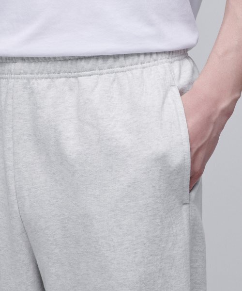 MUSINSA STANDARD（ムシンサスタンダード）の「ワイドスウェットパンツ [メランジライトグレー]（スウェットパンツ・メンズ・その他・SMALL/MEDIUM/LARGE/X-LARGE/XX-LARGE）」の6枚目の写真