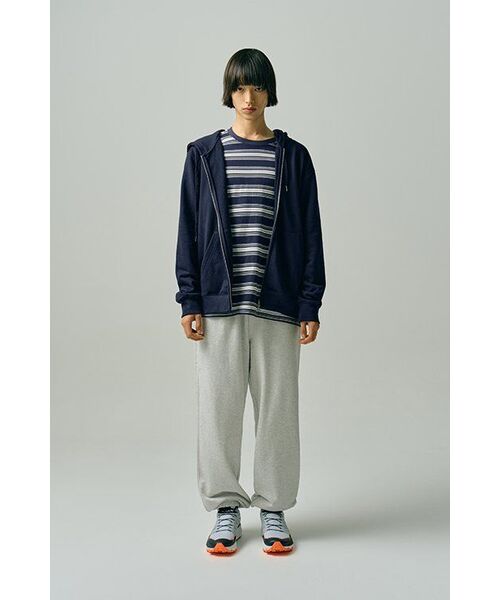 MUSINSA STANDARD（ムシンサスタンダード）の「ワイドスウェットパンツ [メランジライトグレー]（スウェットパンツ・メンズ・その他・SMALL/MEDIUM/LARGE/X-LARGE/XX-LARGE）」の9枚目の写真