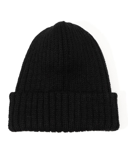 KIJIMA TAKAYUKI(キジマ タカユキ)の「KIJIMA TAKAYUKI ALPACA BEANIE(ハット・レディース・ダークブラウン/ホワイト/チャコールグレー/ブラック・FREE)」の2枚目の写真