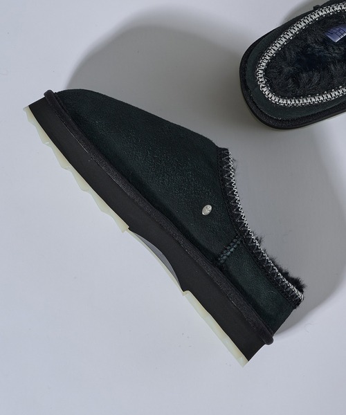 EMU Australia(エミューオーストラリア)の「【EMU Australia】EMU SHRKY SCUFF W13179 ムートン スリッポン(スリッポン・レディース・キャメル/ブラック・22cm/23cm/24cm/25/26cm)」の9枚目の写真