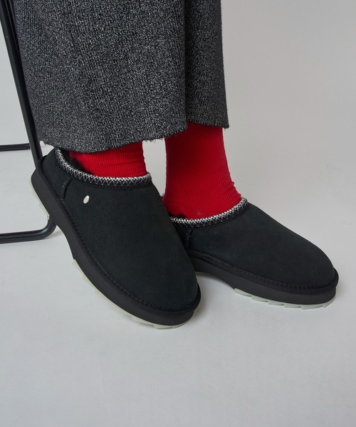 EMU Australia(エミューオーストラリア)の「【EMU Australia】EMU SHRKY SCUFF W13179 ムートン スリッポン(スリッポン・レディース・キャメル/ブラック・22cm/23cm/24cm/25/26cm)」の21枚目の写真