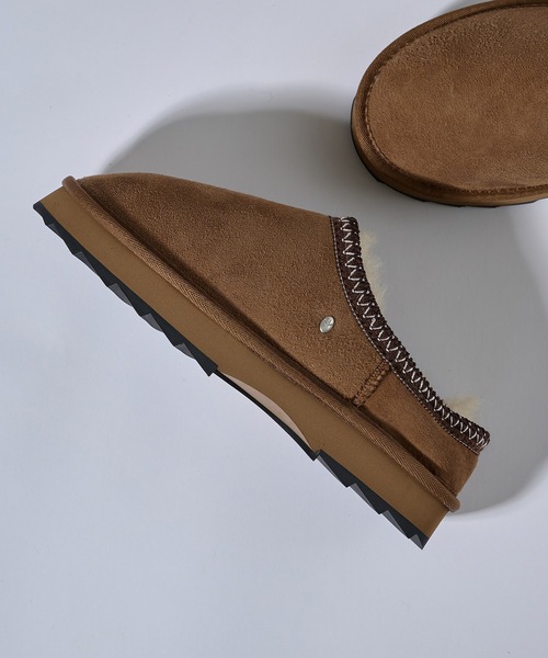 EMU Australia(エミューオーストラリア)の「【EMU Australia】EMU SHRKY SCUFF W13179 ムートン スリッポン(スリッポン・レディース・キャメル/ブラック・22cm/23cm/24cm/25/26cm)」の19枚目の写真