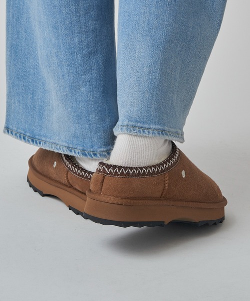 EMU Australia(エミューオーストラリア)の「【EMU Australia】EMU SHRKY SCUFF W13179 ムートン スリッポン(スリッポン・レディース・キャメル/ブラック・22cm/23cm/24cm/25/26cm)」の16枚目の写真