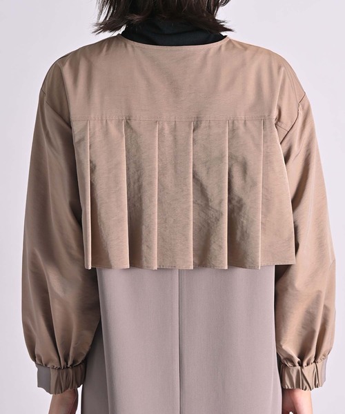 RAW FUDGE(ローファッジ)の「バックプリーツサックワンピース(ワンピース・レディース・モカ/ブラック・M)」の20枚目の写真