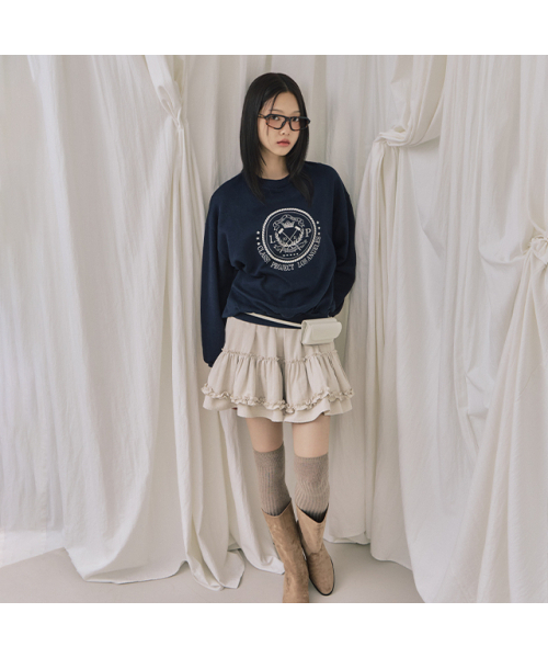 Banding Frill Mini Skirt AR3WS864