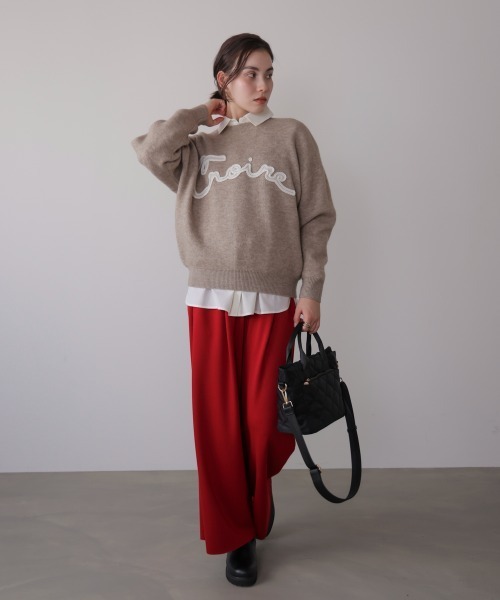 Bou Jeloud(ブージュルード)の「キルトバッグS(ハンドバッグ・レディース・ブラック・ONESIZE)」の3枚目の写真