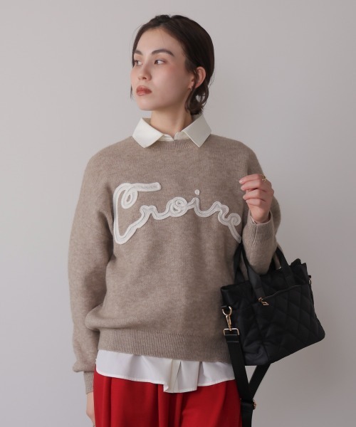 Bou Jeloud(ブージュルード)の「キルトバッグS(ハンドバッグ・レディース・ブラック・ONESIZE)」の4枚目の写真