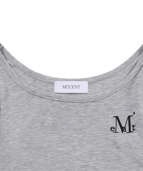 MUCENT(ムセント)の「アスティスリムUネックカットソー(3カラー)(Tシャツ/カットソー・レディース・ホワイト/グレー/ブラック・FREE)」の6枚目の写真