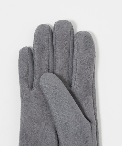 green label relaxing（グリーンレーベルリラクシング）の「起毛 シルキーグローブ / 手袋（手袋・レディース・ブラック/グレー系/ネイビー/ベージュ・FREE）」の11枚目の写真