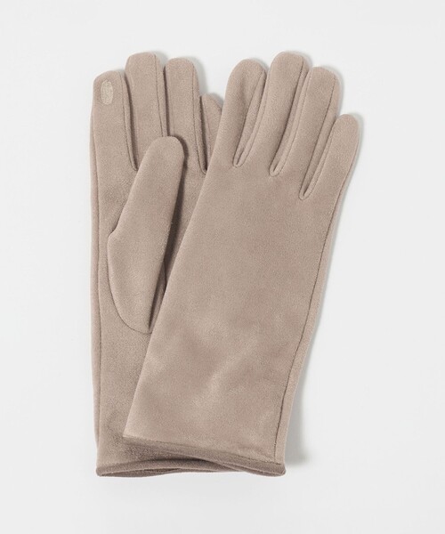 green label relaxing（グリーンレーベルリラクシング）の「起毛 シルキーグローブ / 手袋（手袋・レディース・ブラック/グレー系/ネイビー/ベージュ・FREE）」の14枚目の写真