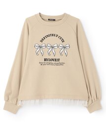 by LOVEiT | リボントレーナー(スウェット)