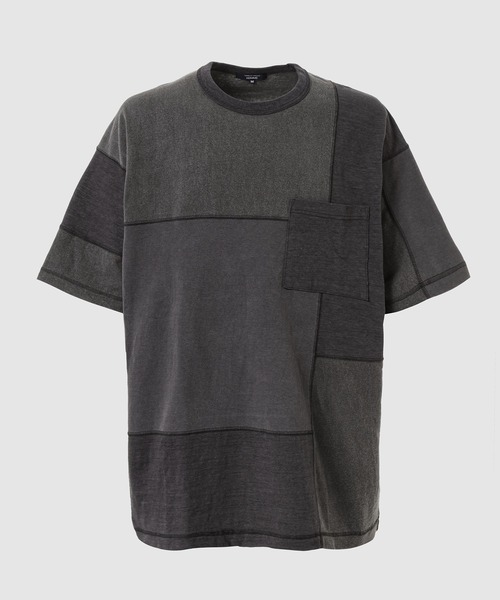 COTTON MIX-PATCHWORKED T-SHIRTS（Tシャツ/カットソー）｜COMME des