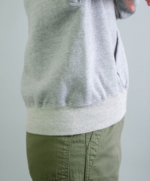 OMNIGOD（オムニゴッド）の「[OMNIGOD womens / オムニゴッド] シンカー小寸裏毛 フーデットトレーナー（パーカー・レディース・グレー・0）」の10枚目の写真